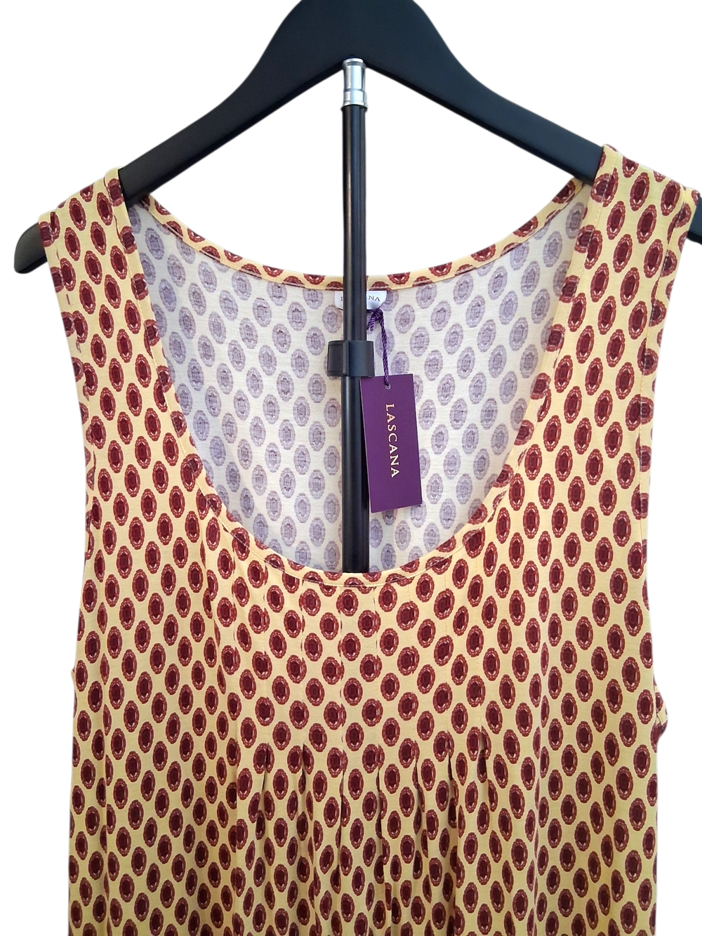 Lascana Sleeveless Printed Mini Dress Womens Size 12 - Picture 3 of 8